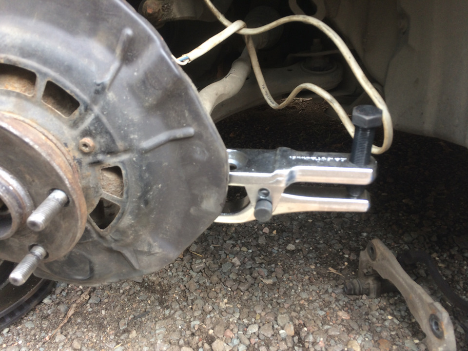 Ремонт подвески! Вибрация часть 1 Замена ступичного подшипника! — Lexus ...