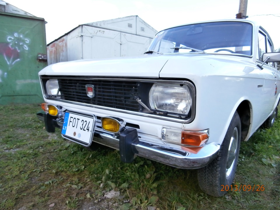 Установка противотуманых фар — Москвич 2140, 1,5 л, 1979 года | своими ...