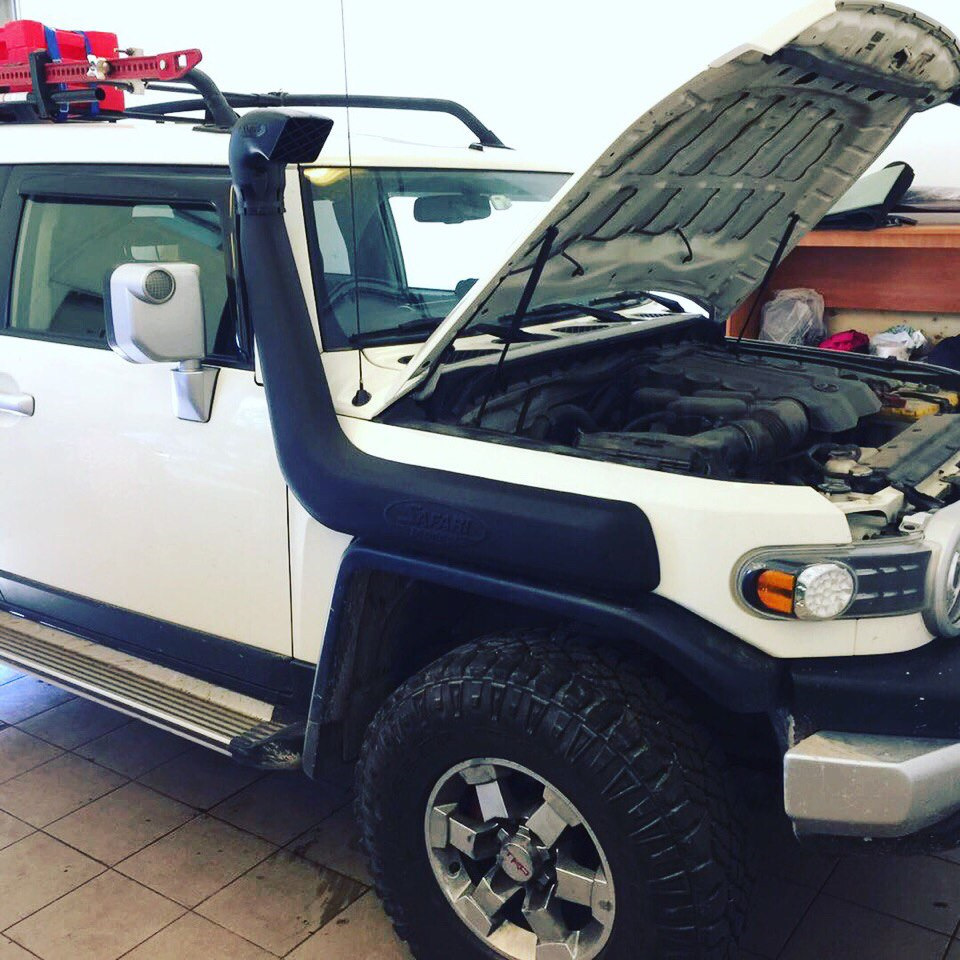 Бушвакеры на FJ Cruiser