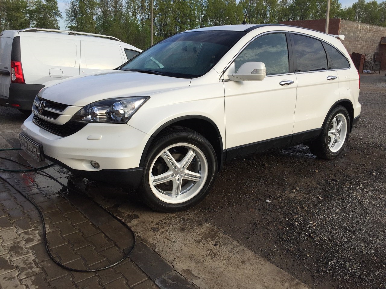 Honda CRV 2008 большие колеса