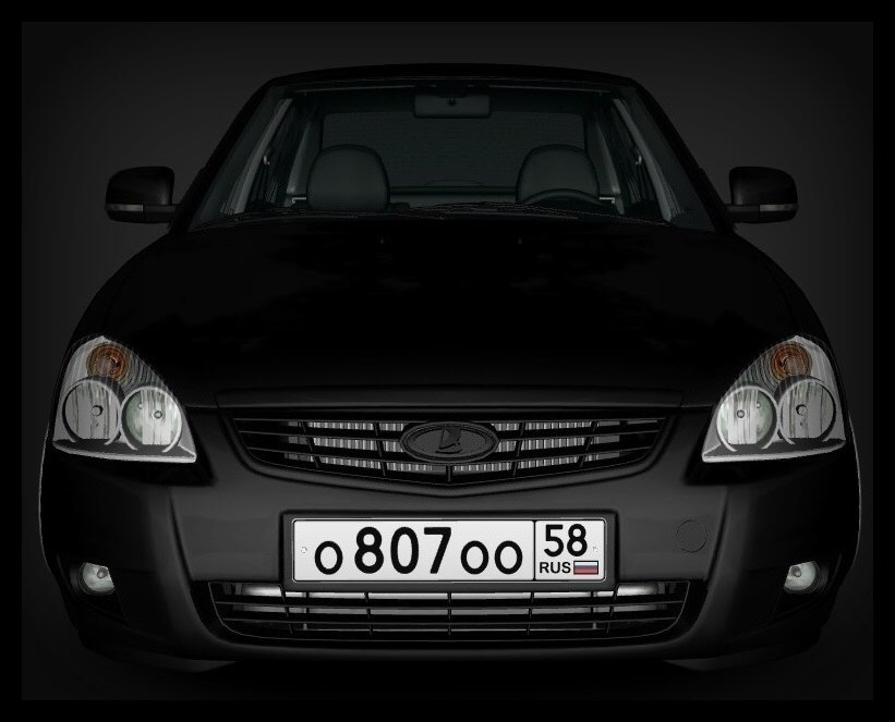 Приора 3D — Lada Приора седан, 1,6 л, 2009 года | фотография | DRIVE2