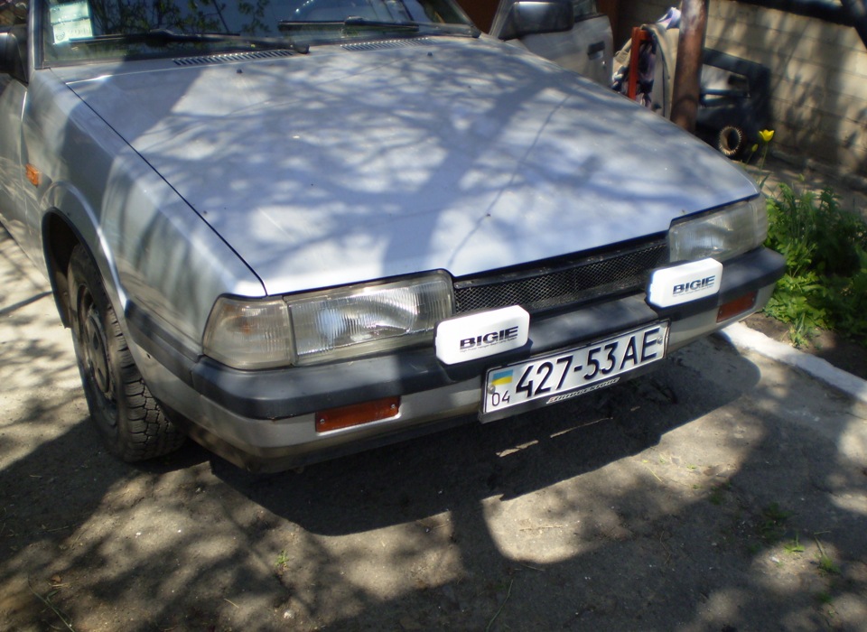 туманки — Mazda 626 II (GC), 1,6 л, 1985 года | аксессуары | DRIVE2