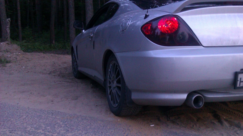 Свист под капотом — Hyundai Tiburon (GK), 2 л, 2003 года | визит на ...