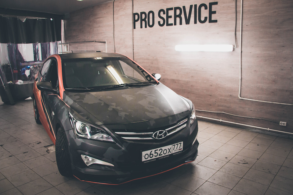 Тюнинг Хенде Солярис для столичного Каршеринга. — Pro-Service на DRIVE2