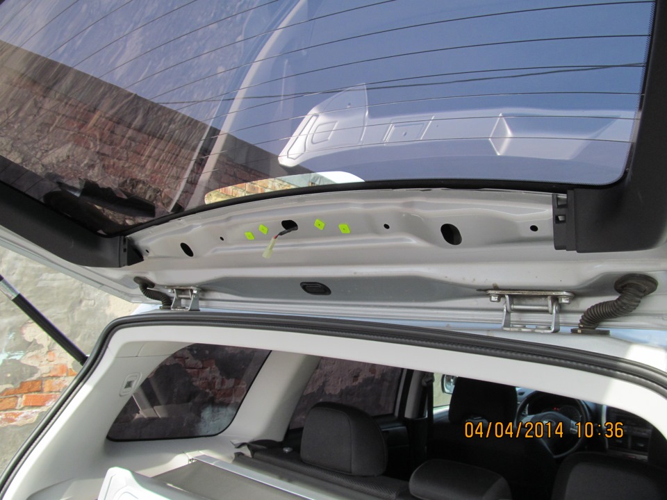 Спойлер. — Subaru Forester (SH), 2 л, 2011 года | тюнинг | DRIVE2