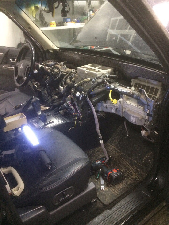 Анти скрип торпеды. — Mitsubishi Pajero (4G), 3 л, 2012 года | автозвук ...