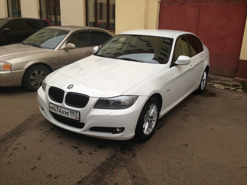 Установил черные решетки BMW Performance — BMW 3 series (E90), 2 л ...