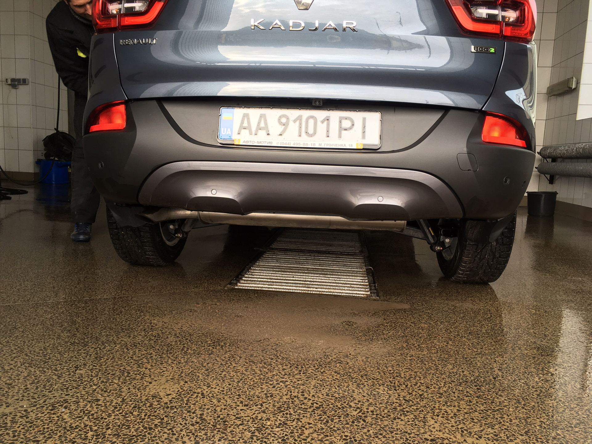 Задние оригинальные брызговики — Renault Kadjar, 1,5 л, 2016 года ...