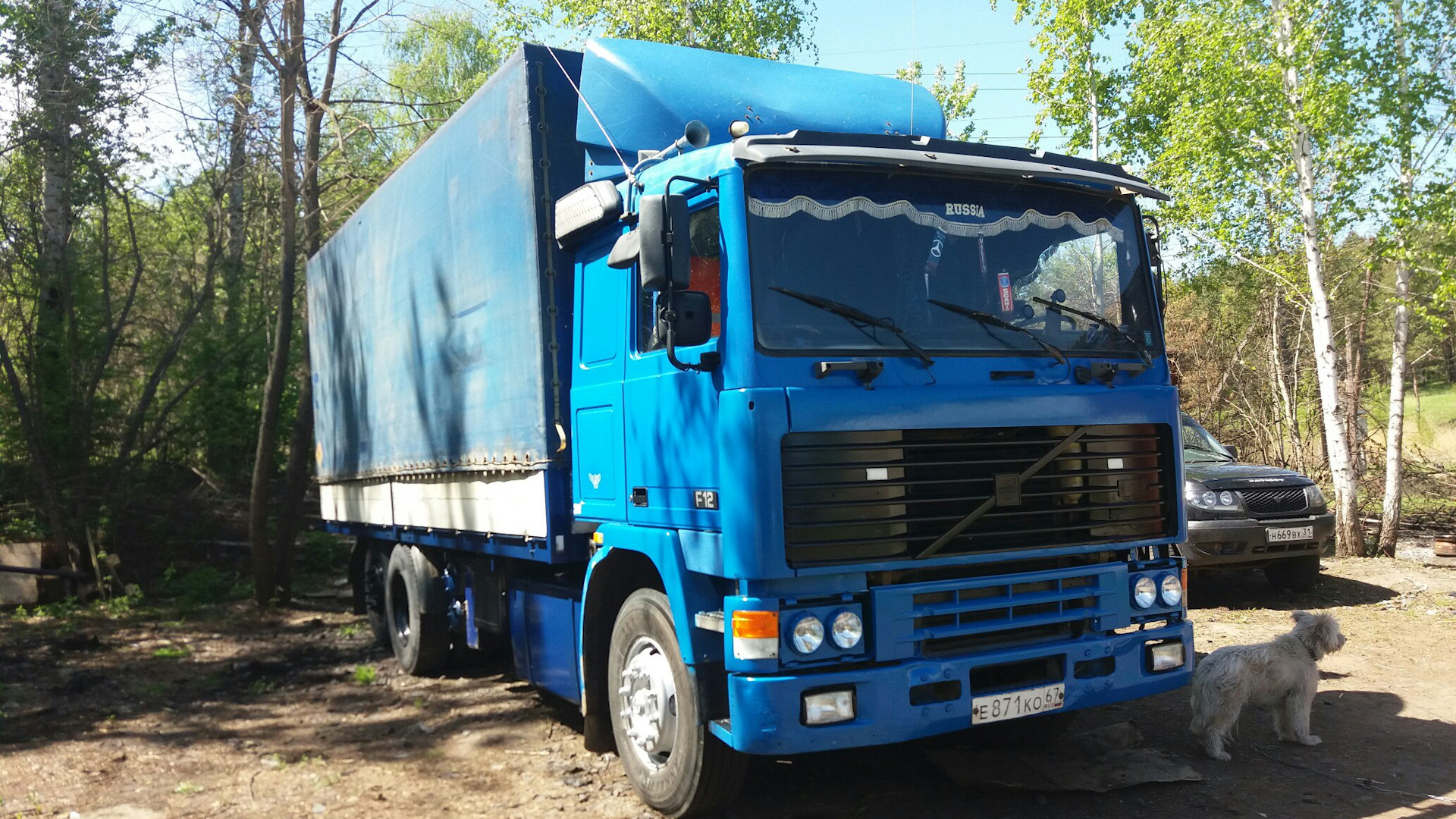 VOLVO F-10 Синий Бегемот | Синий Бегемот на DRIVE2