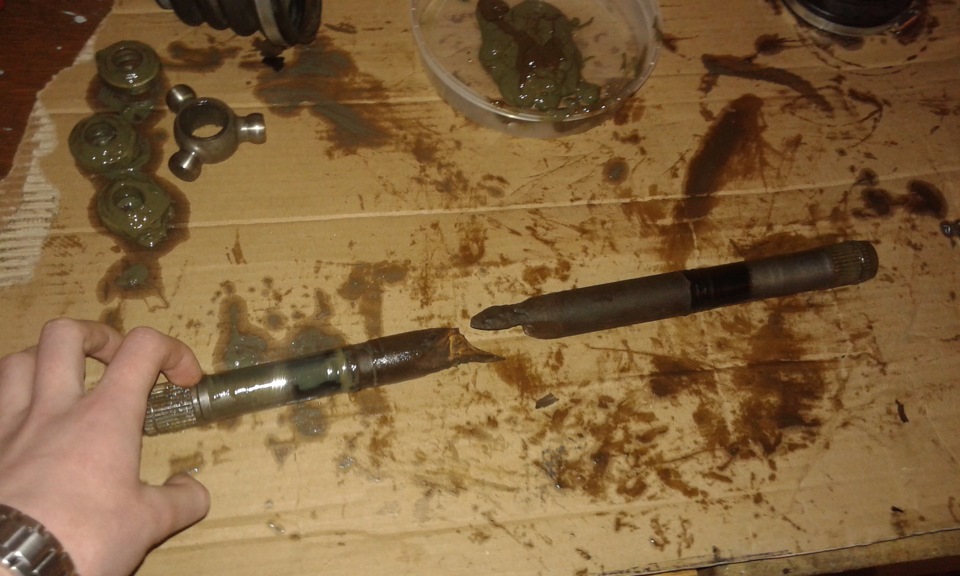 сломал полуось — Honda Accord (7G), 2004 года | поломка | DRIVE2