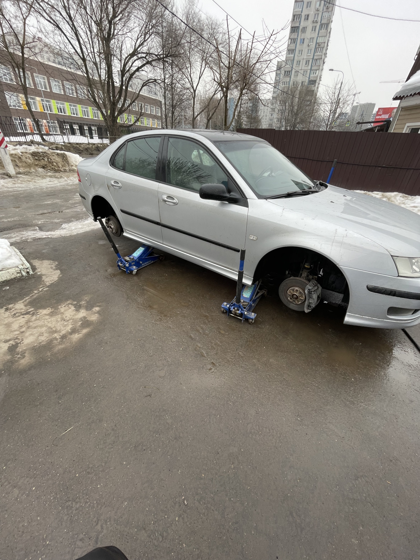 Вибрация на скорости часть какая то там. — Saab 9-3 (2G), 2,8 л, 2007 года  | наблюдение | DRIVE2