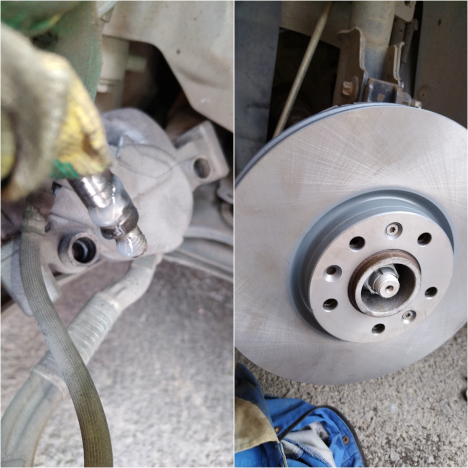 НЕ смазываем направляющие специальной смазкой и начинаем обратную сборку. P.s.после этого поста, мне написал НЕ один человек, что суппорта ATE направляющие не смазываются, ситуация исправлена, подробности ниже — Opel Grandland X