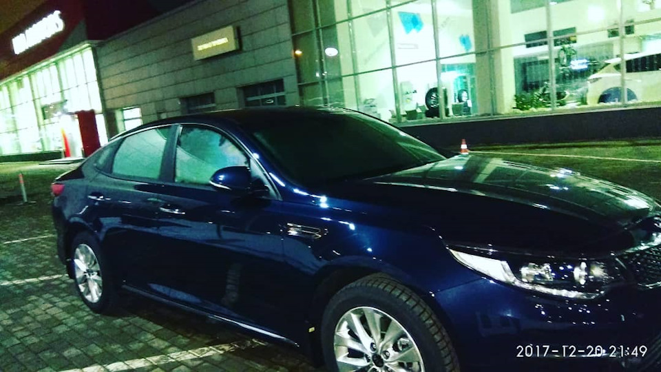 Первый посторонний звук и посещение дилера. — KIA Optima (4G), 2 л ...