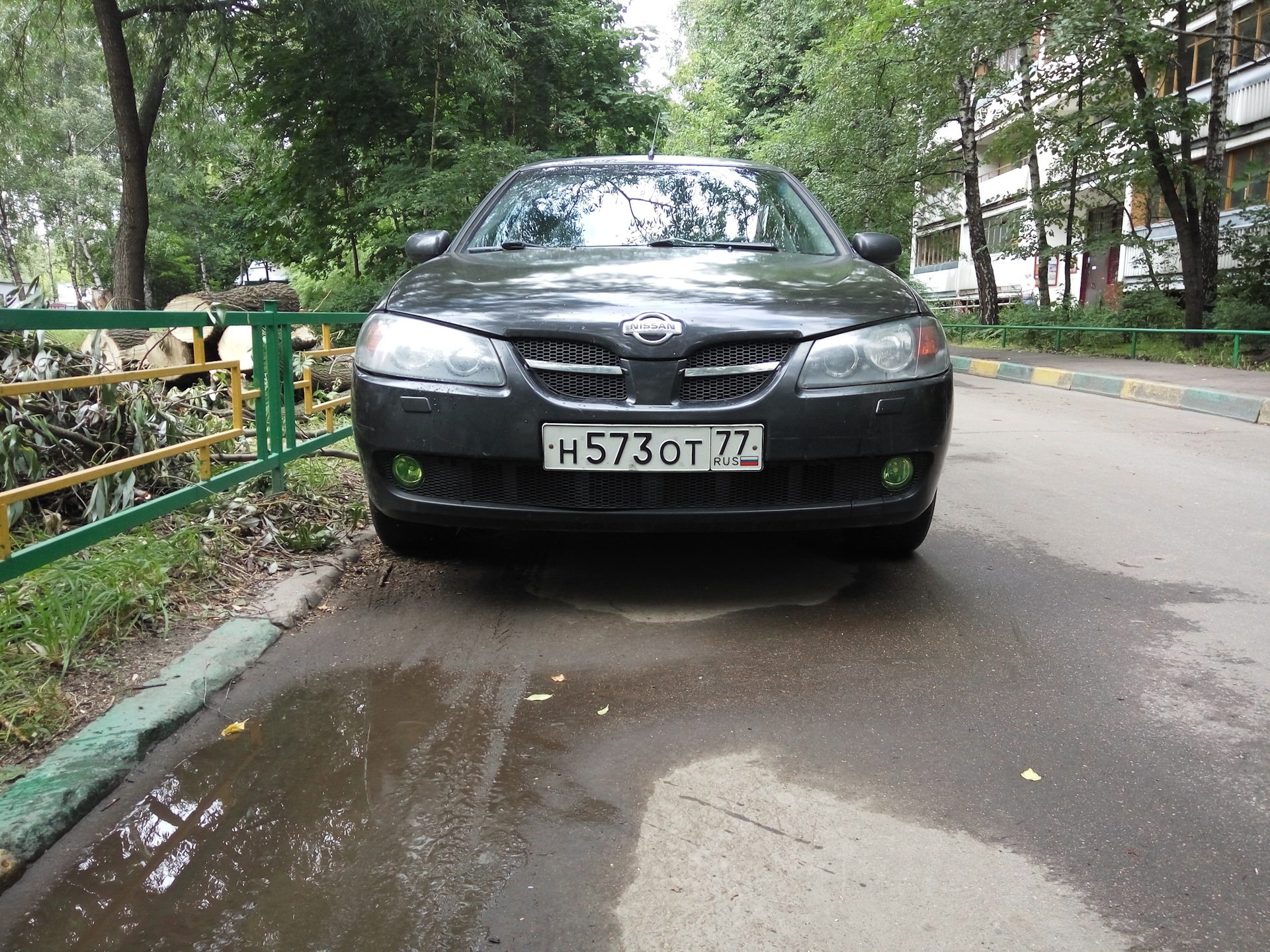 Омыватель фар и птф — Nissan Almera II (N16), 1,8 л, 2006 года | своими ...