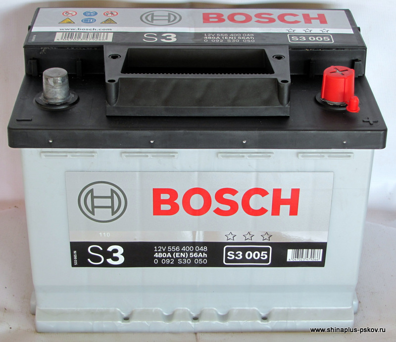 Ч s. Bosch 0 092 s30 050. Аккумулятор автомобильный Bosch s3 (005) 12в 56ач 480а. Аккумулятор Bosch 0 092 s30 050. Автомобильный аккумулятор Bosch s3 005 56r 480a 242x175x190 артикул 430.