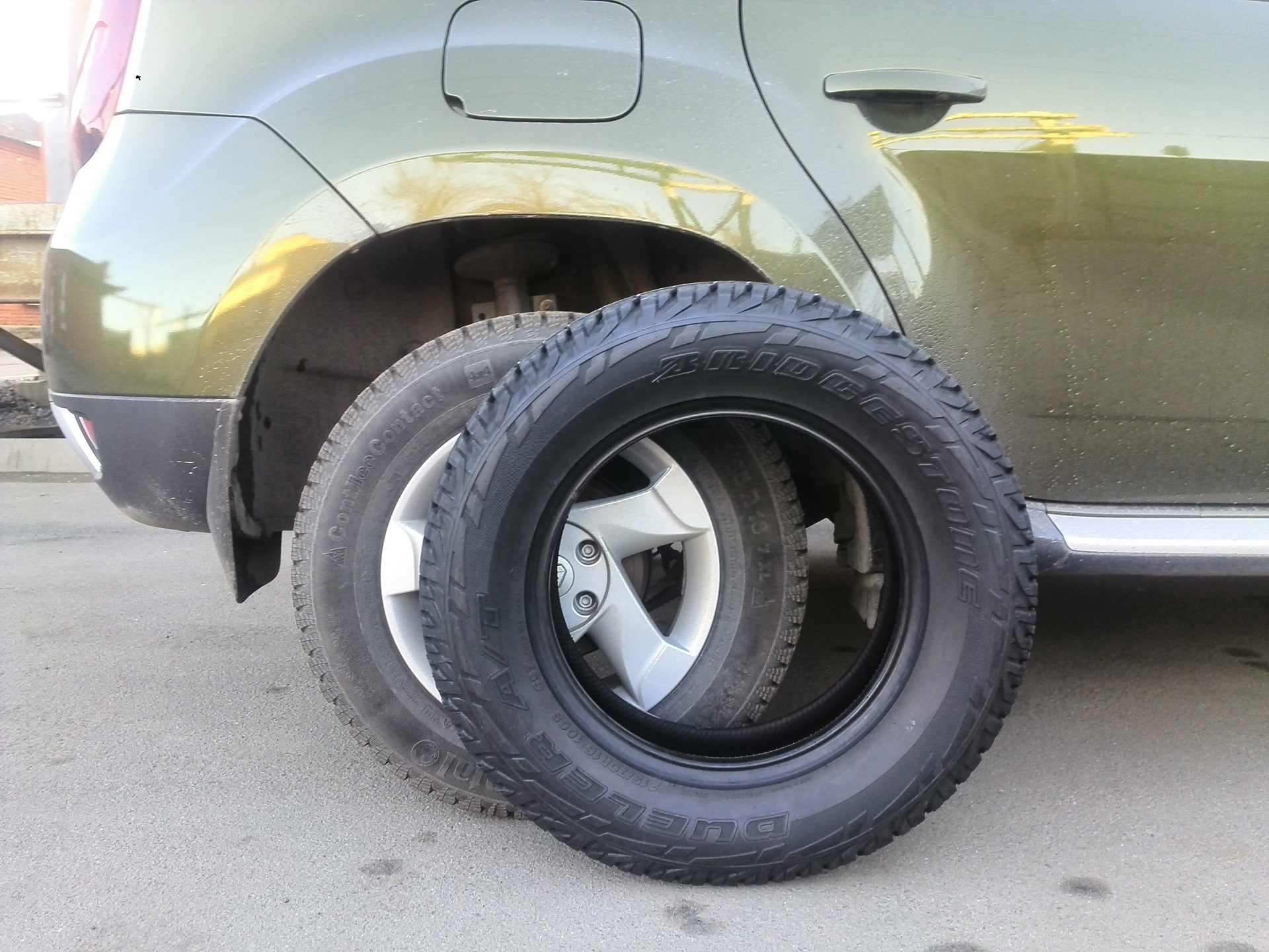 Bridgestone Dueler A/T 697 215/70/16. Итог и впечатления. — Renault Duster  (1G), 1,5 л, 2015 года | шины | DRIVE2