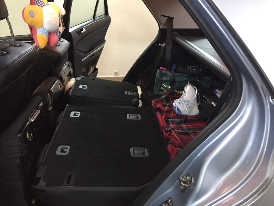 Замена парктроников и ремонт ремня безопасности — Mercedes-Benz M-Class ...