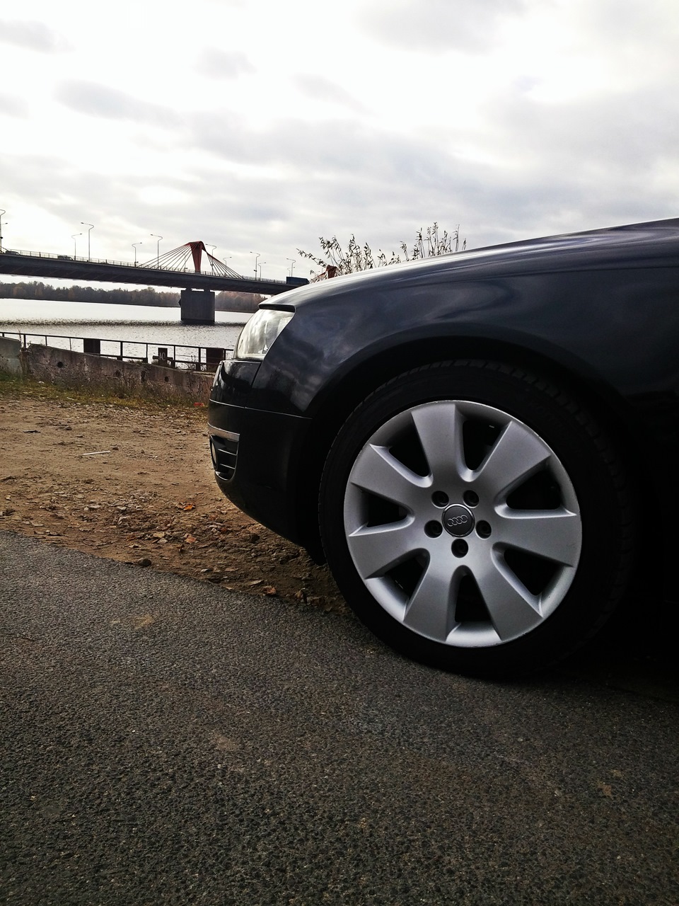 11. Переобулся на зиму + глюк датчика топлива — Audi A6 Avant (C6), 2,7 ...