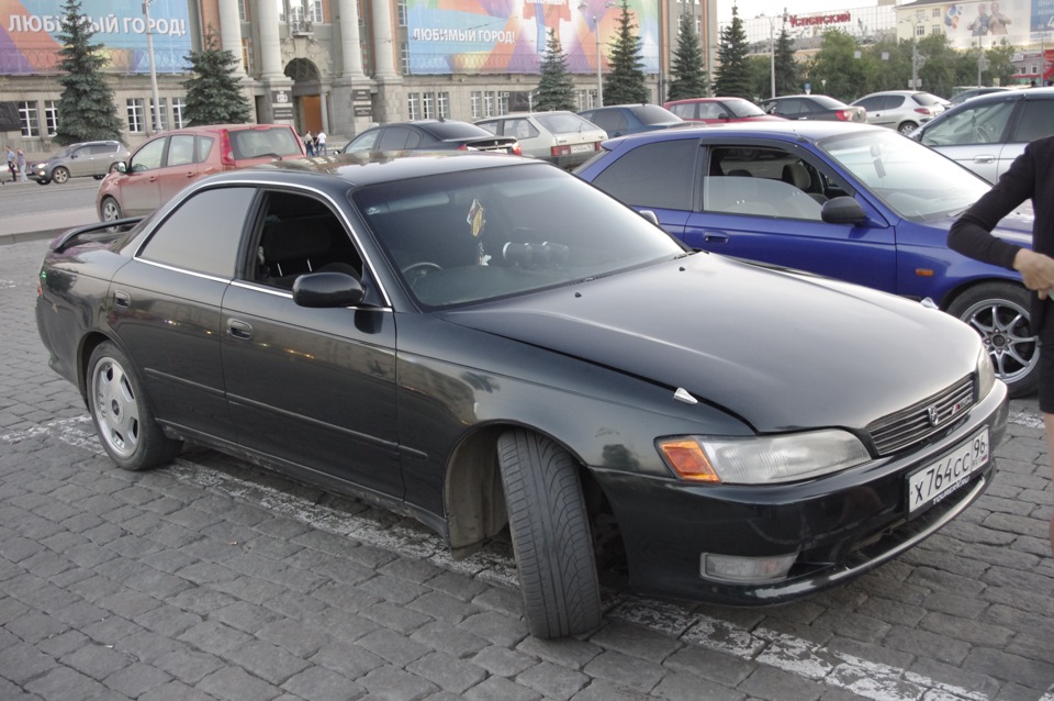 Нуконец то сделал подвеску — Toyota Mark II (90), 3 л, 1993 года ...