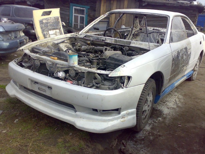 Continuation of restoration  - Toyota Mark II 25 l 1993