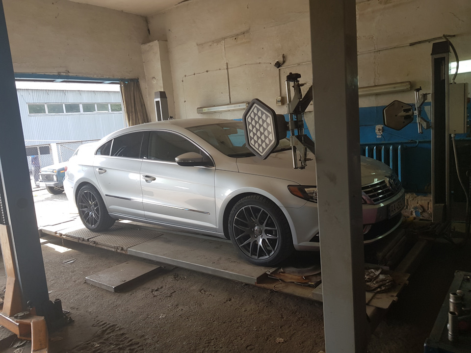 Развал-схождения☝️👨‍🔧 — Volkswagen Passat CC, 2 л, 2012 года | визит на ...