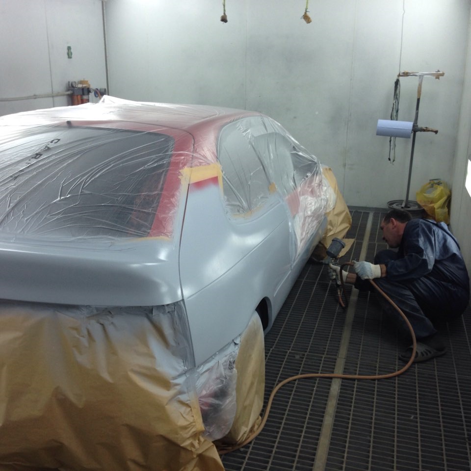 Какое-то время будет выглядеть так. — Toyota Corolla (100), 1,3 л, 1993 ...