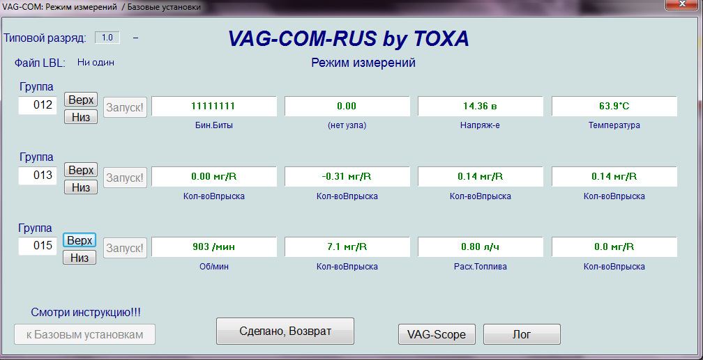 Vag rus