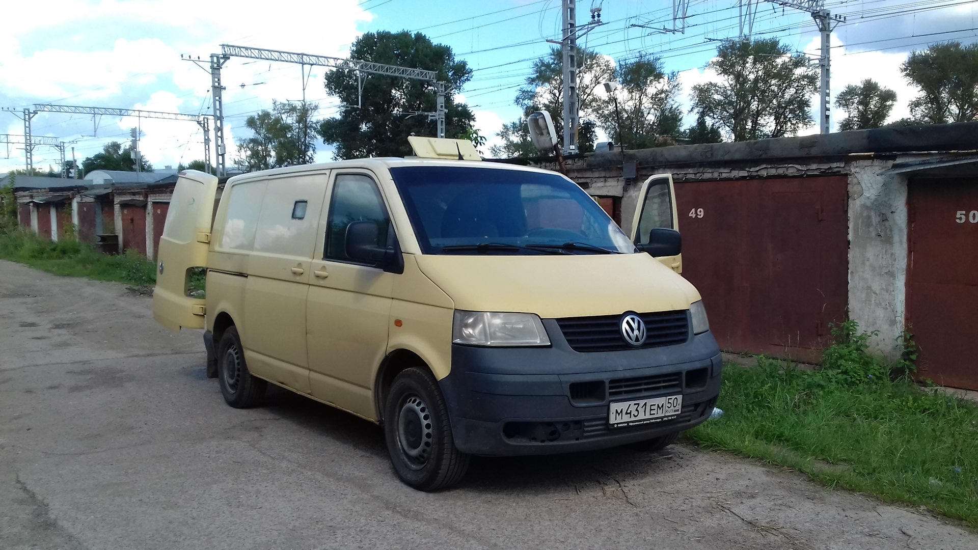 Volkswagen Transporter T5 2.5 дизельный 2007 | GP Look на DRIVE2