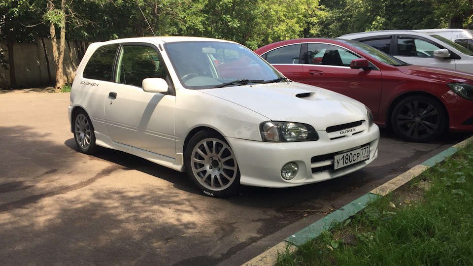 Не тормозят задние тормоза — Toyota Starlet (90), 1,3 л, 1998 года ...