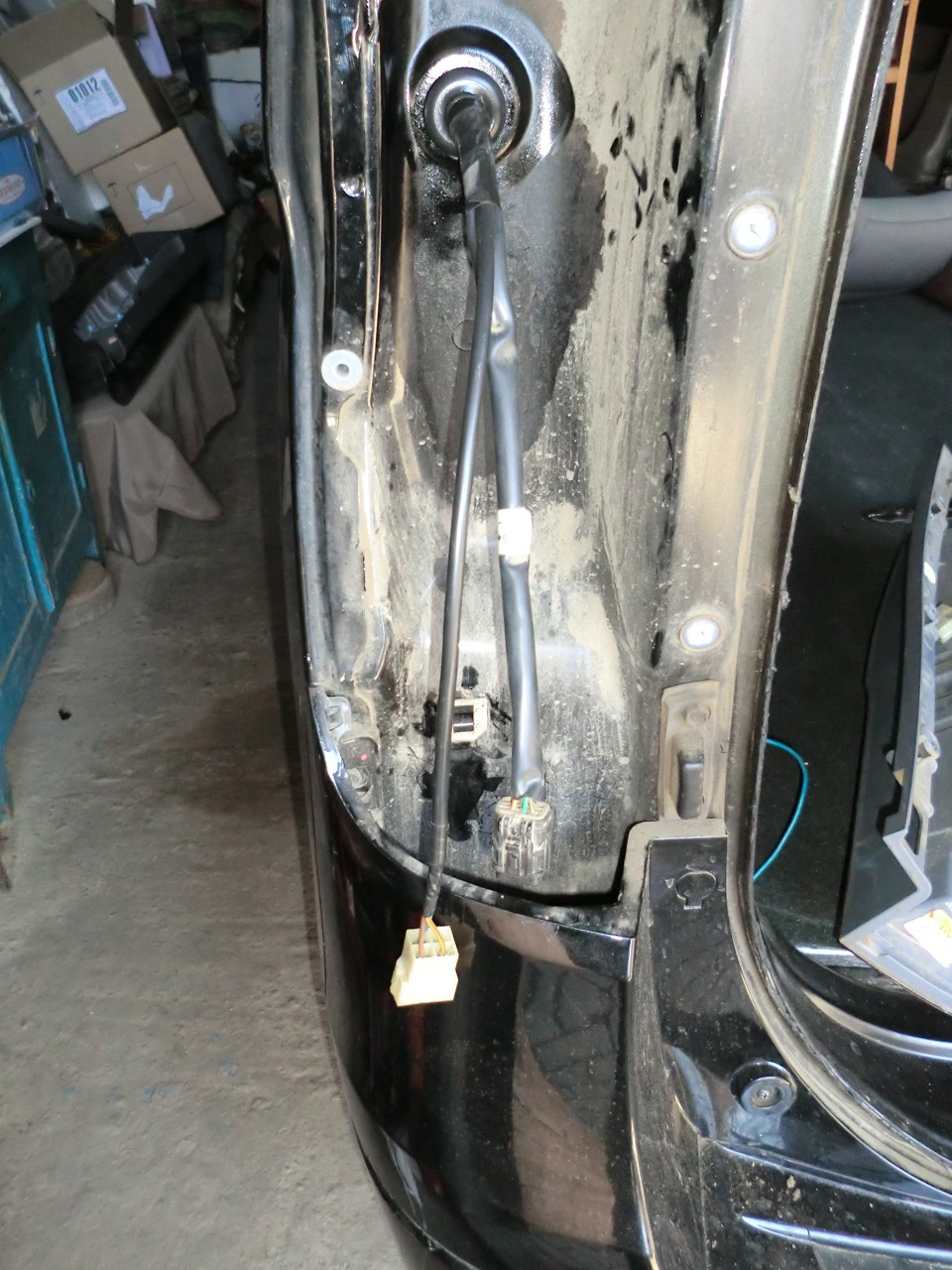 Подключение прицепного — Hyundai H-1 (2G), 2,5 л, 2012 года ...