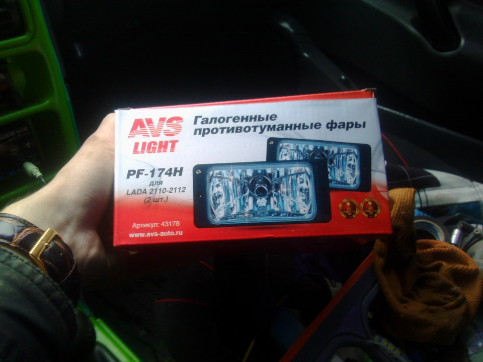 Замена лампочки ПТФ превратилась в покупку новых ПТФ — Lada 2115, 1,6 л ...