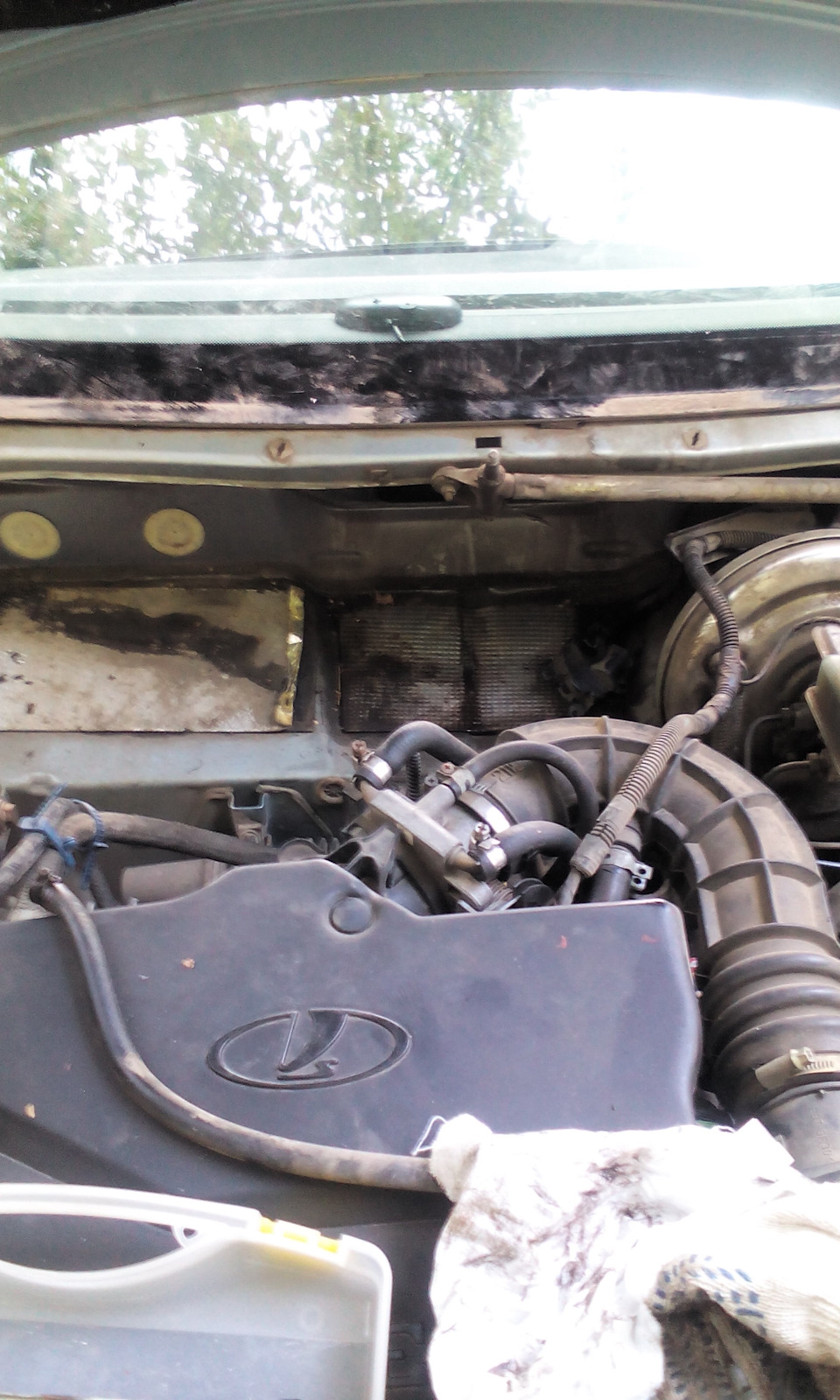 Как снять печку на ладе приоре Замена радиатора печки - Lada Приора седан, 1,6 л, 2007 года своими руками DRIVE
