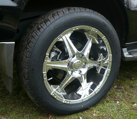 Chrome wheels - Toyota Land Cruiser Prado 40L 2007