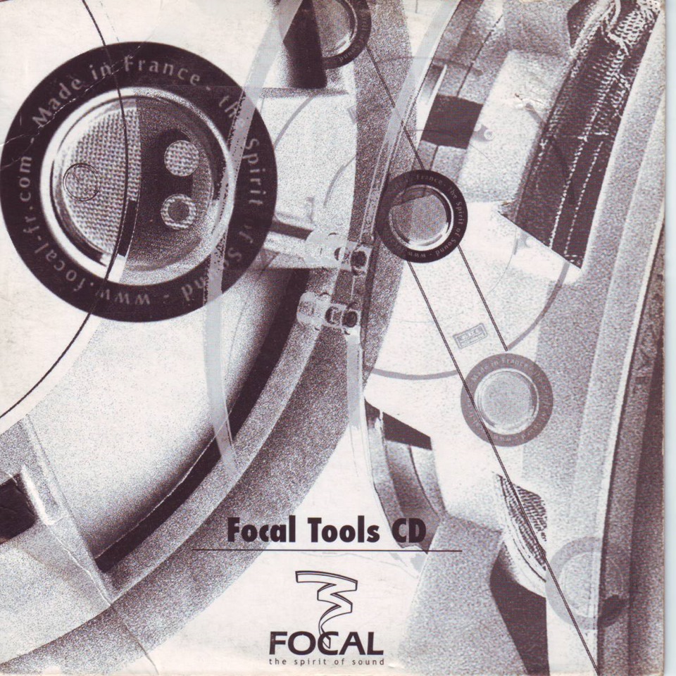 Tool flac. Focal JMLAB Tools 7cd (collection 1996-2008). Focal JMLAB cd1. Focal JMLAB CD no 4. Test CD Focal.