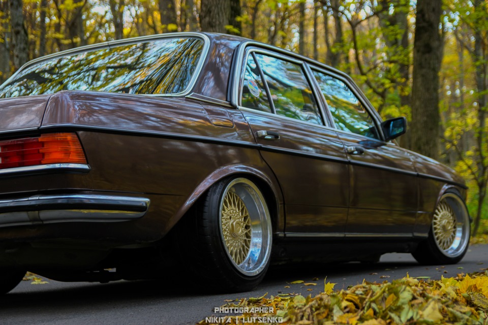 Мерседес w123 Lowrider