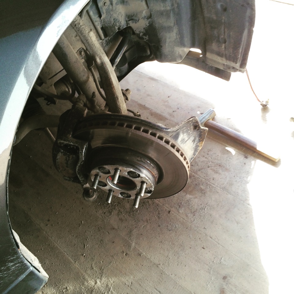 Замена шаровой, подготовка обвесов к покраске, замена стоек, чистка ...