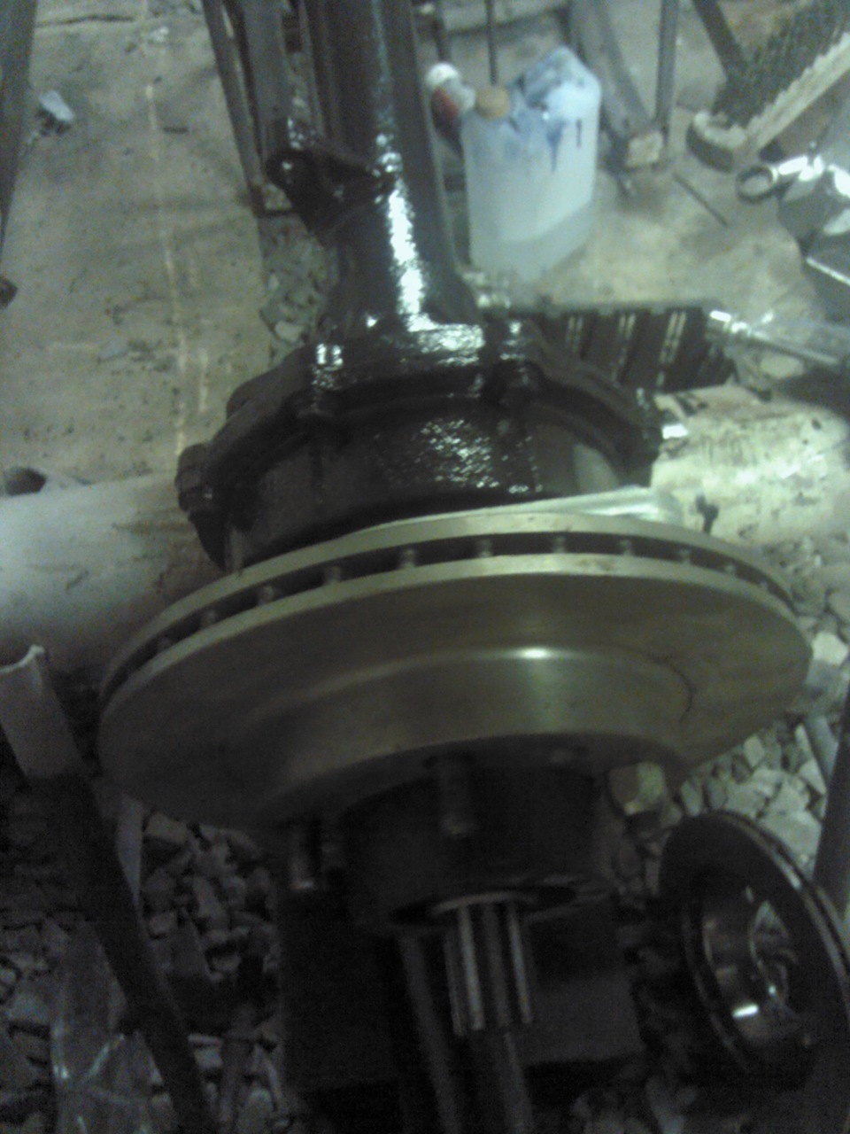 Установка дисковых тормозов — УАЗ 31512, 1993 года | запчасти | DRIVE2