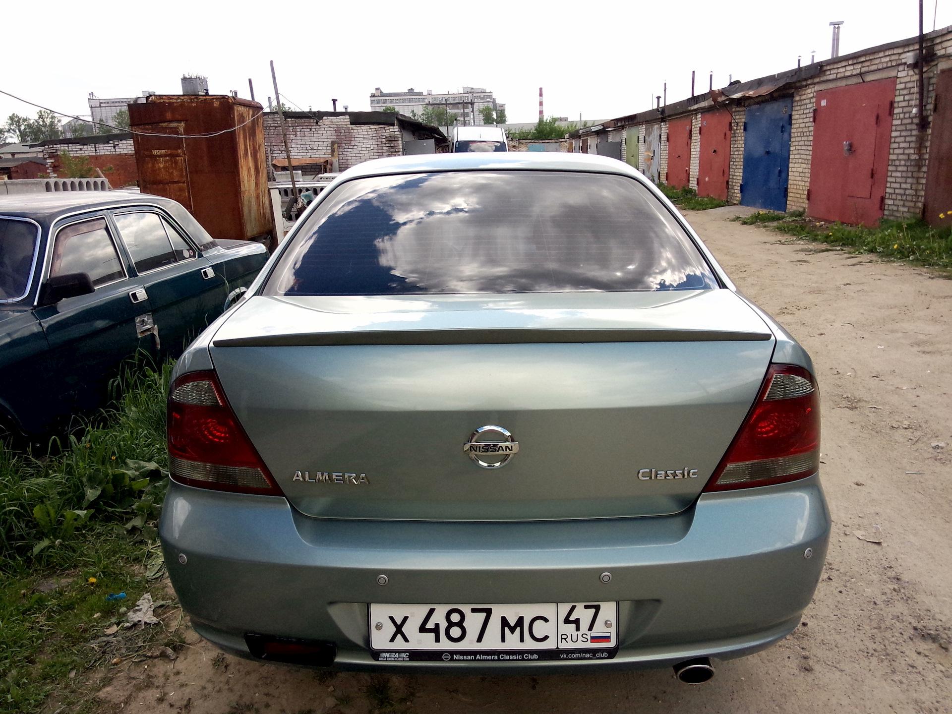 Nissan Almera Classic b10 антикрыло