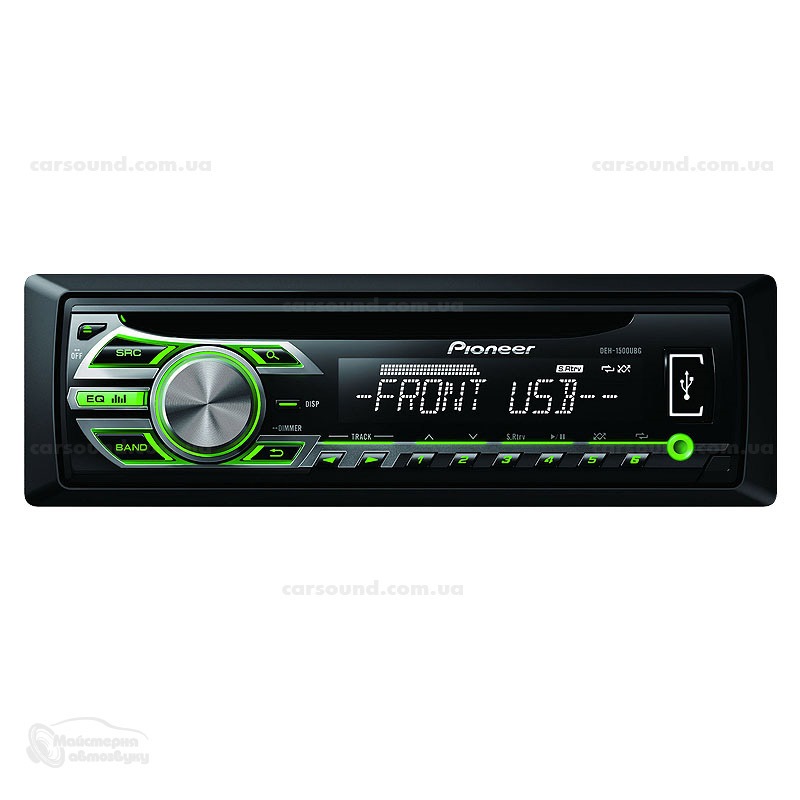 CD/MP3-ресивер Pioneer DEH-1500UBG — ЗАЗ Vida, 1,5 л, 2012 года ...