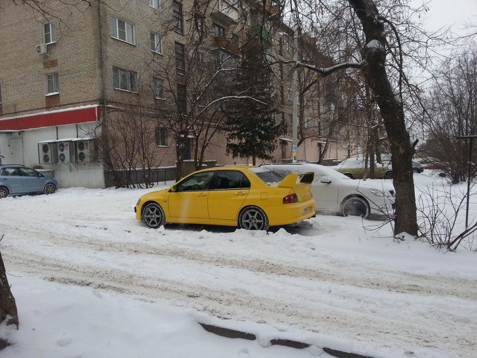 К весне готов!+Разноширокая резина на эво:подводим итоги — Mitsubishi ...