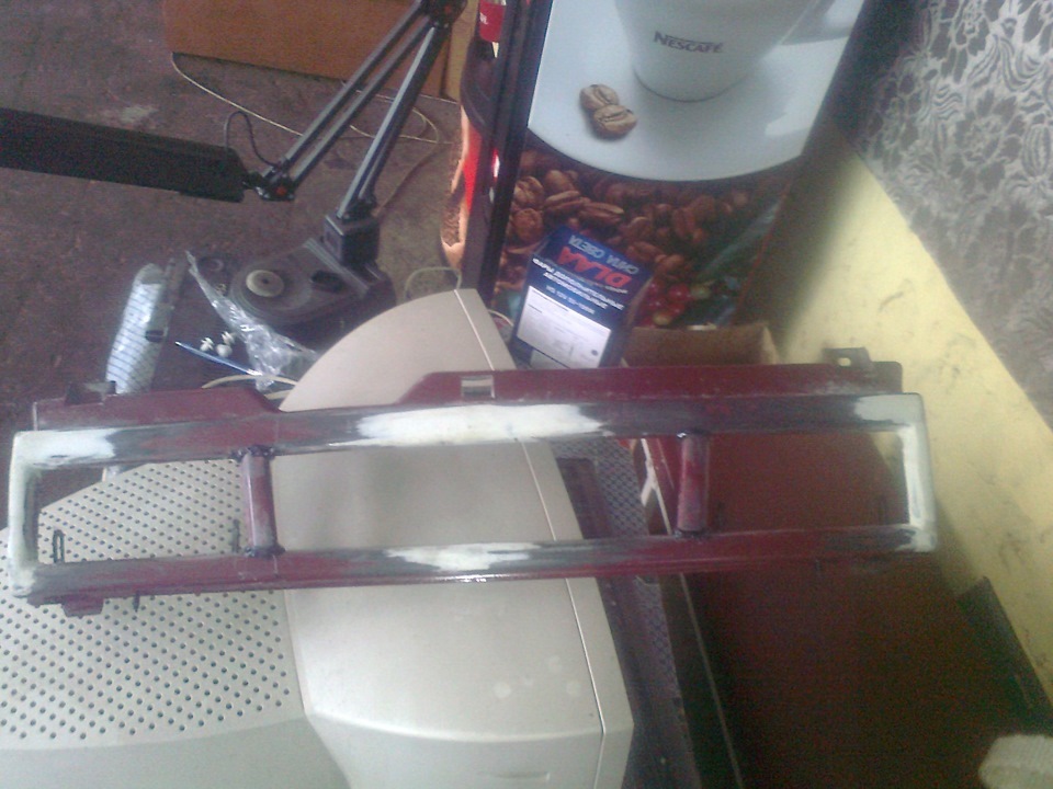 Мой вариант тюнинга решетки радиатора 2109 — Lada 21093, 1,5 л, 1993 ...