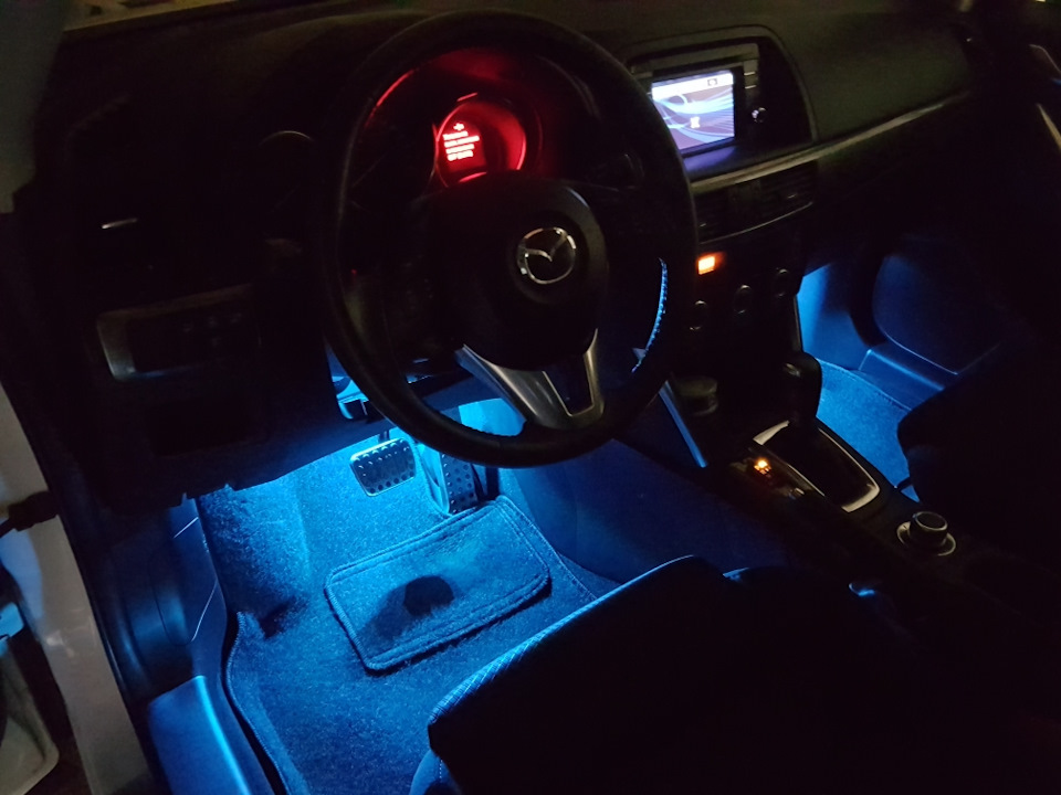 Подсветка мазда сх5. Подсветка Mazda CX 5.