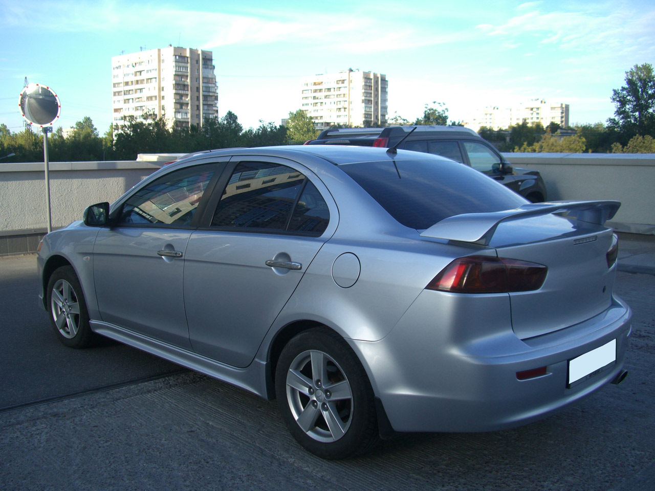 Mitsubishi Lancer 10 в рапторе