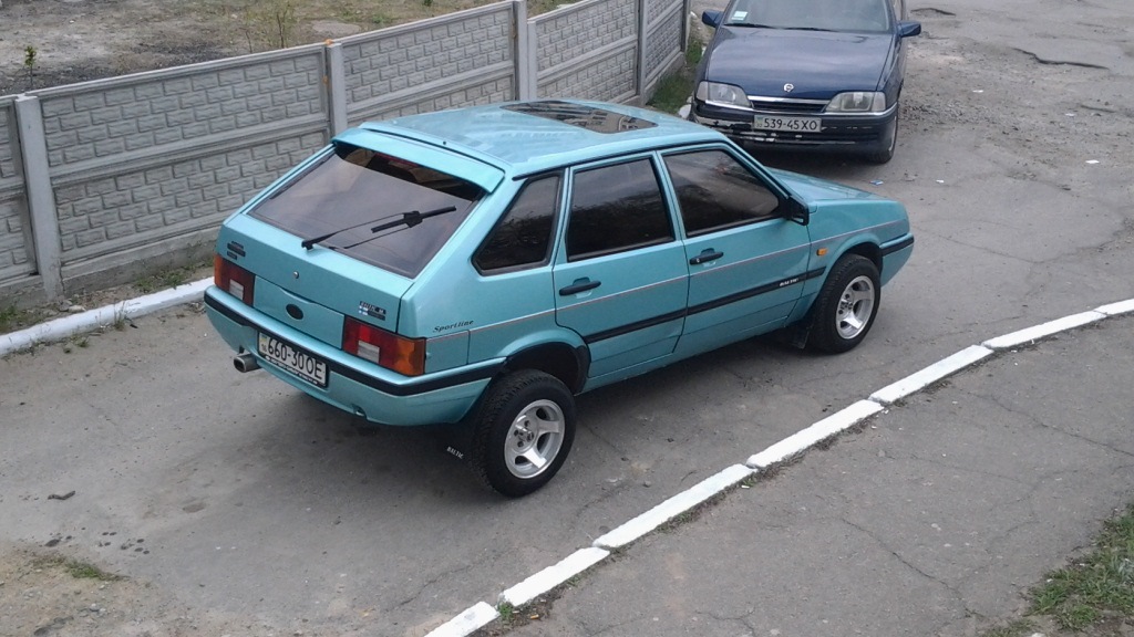 Lada Samara 21099 Р·РµР»РµРЅС‹Р№