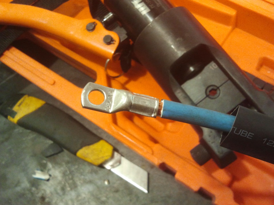 Опрессовка наконечников силовых проводов — DRIVE2