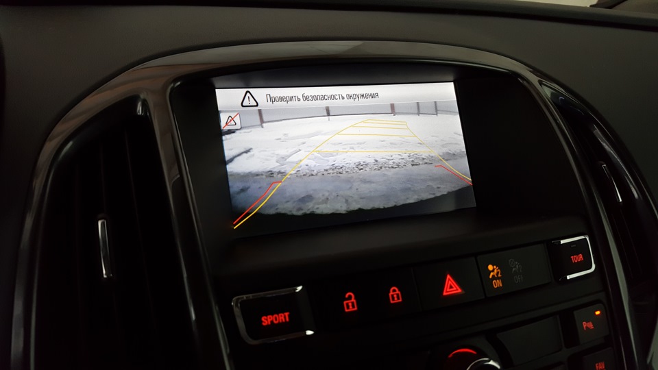 FlexRide + камера заднего вида — Opel Astra J, 1,4 л, 2013 года ...