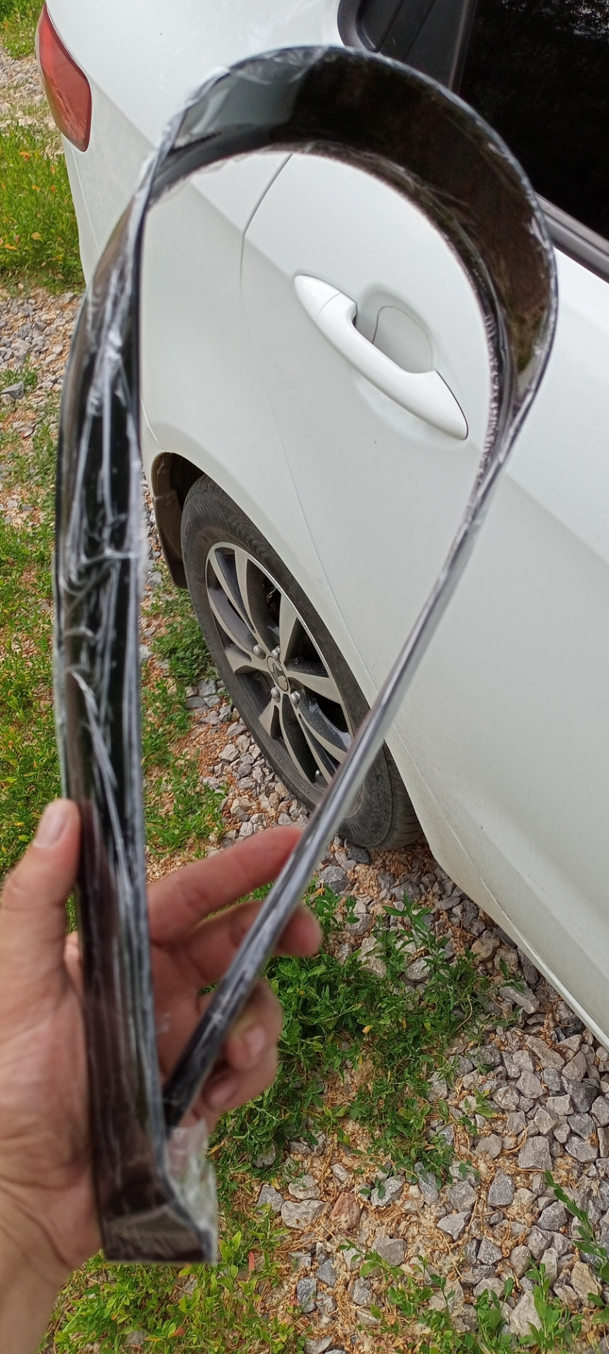 Замена дефлекторов — KIA Rio (3G), 1,6 л, 2013 года | стайлинг | DRIVE2