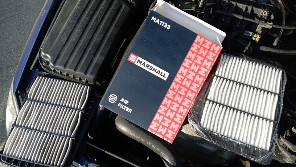 Фильтр воздушный Marshall и глушитель по цене автомобиля — Chevrolet ...