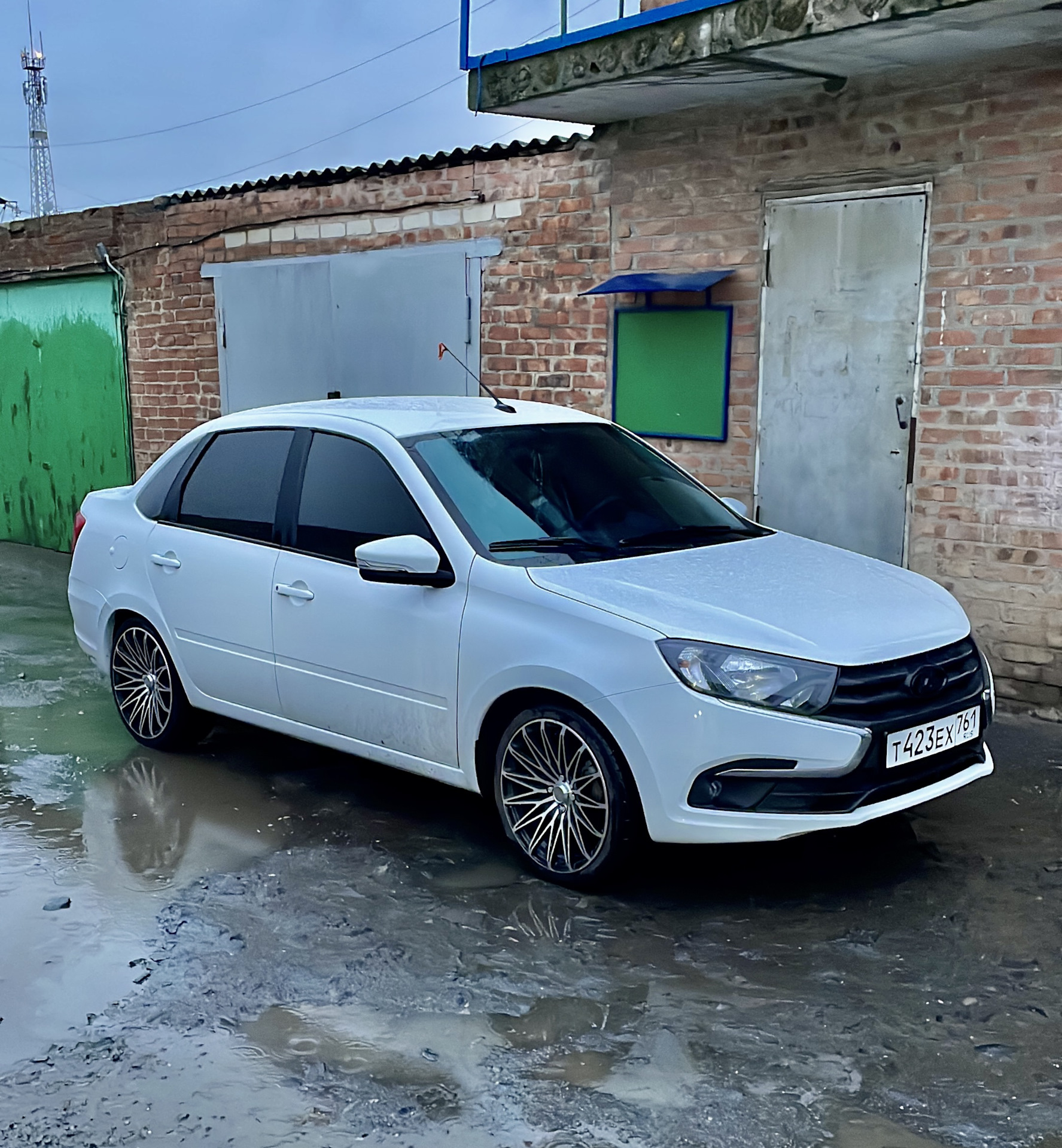 Установка выхлопа STT — Lada Гранта (2G) FL, 1,6 л, 2023 года | тюнинг ...