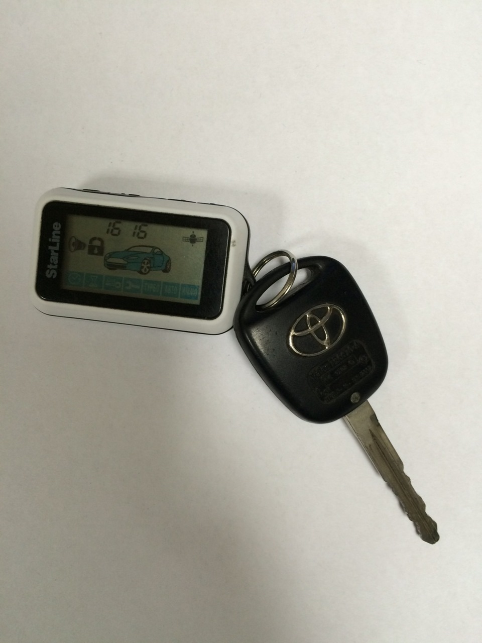 Установил сигнализацию (starline e90 gsm) — Toyota Avensis II, 1,8 л ...